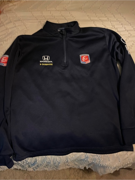 Honda Andretti Racing quarter zip pullover